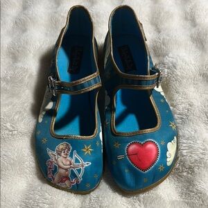 Hot Chocolate Heart and Cherub Mary Jane’s